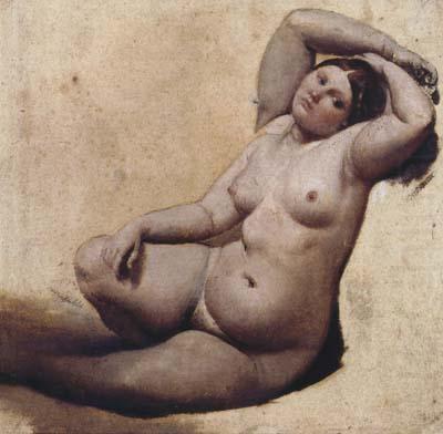 Jean Auguste Dominique Ingres Oil sketch for the Turkish Bath (mk04) china oil painting image